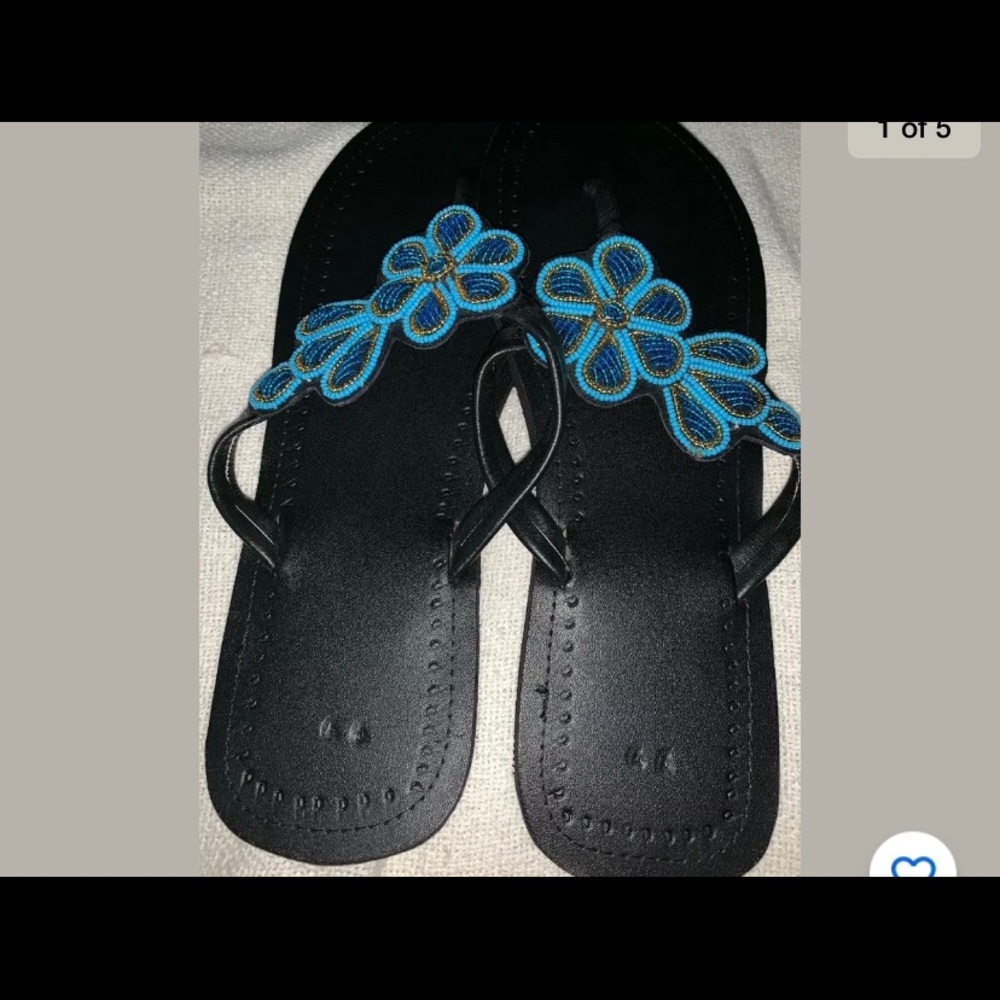 Handmade African Slippers - Picture 2 of 8